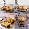 Mini French Fries Basket Food Bucket Snack Potato Chips Barrel Container