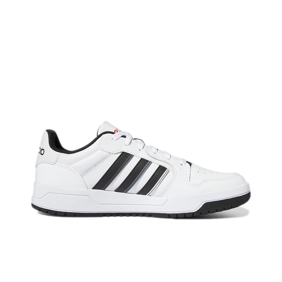 adidas Entrap White Black Unisex Sneakers Cloud-White Core-Black Vivid-Red GW5499