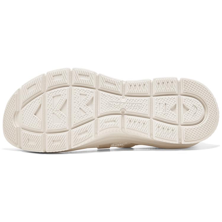Skechers Modern DLux Slip-On Shoes Soft Comfortable Breathable Ballet Flats Platform Mary Jane Women Sneaker White 159286-OFWT