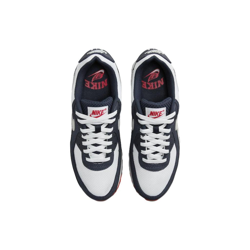Nike Air Max 90 Obsidian Track Red Herren Sneaker Blau Weiß Pure-Platinum DM0029-400