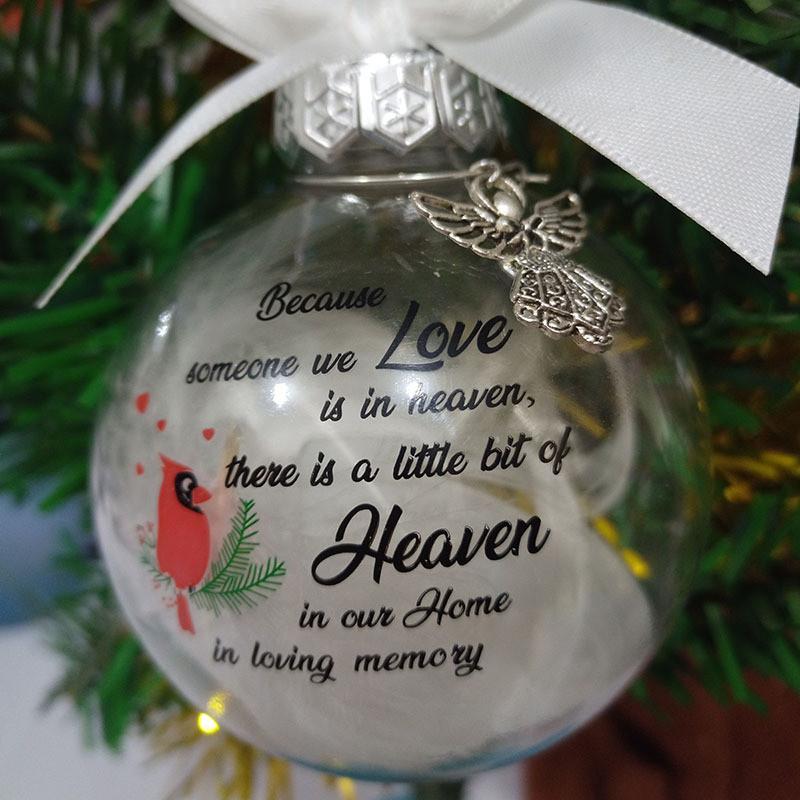 Ball Plastic Elegant Decorative Pendant For Christmas Celebrating Family Memories And Love
