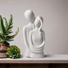 Ceramic Decorative Figurine of a Couple In Love - White 20cm