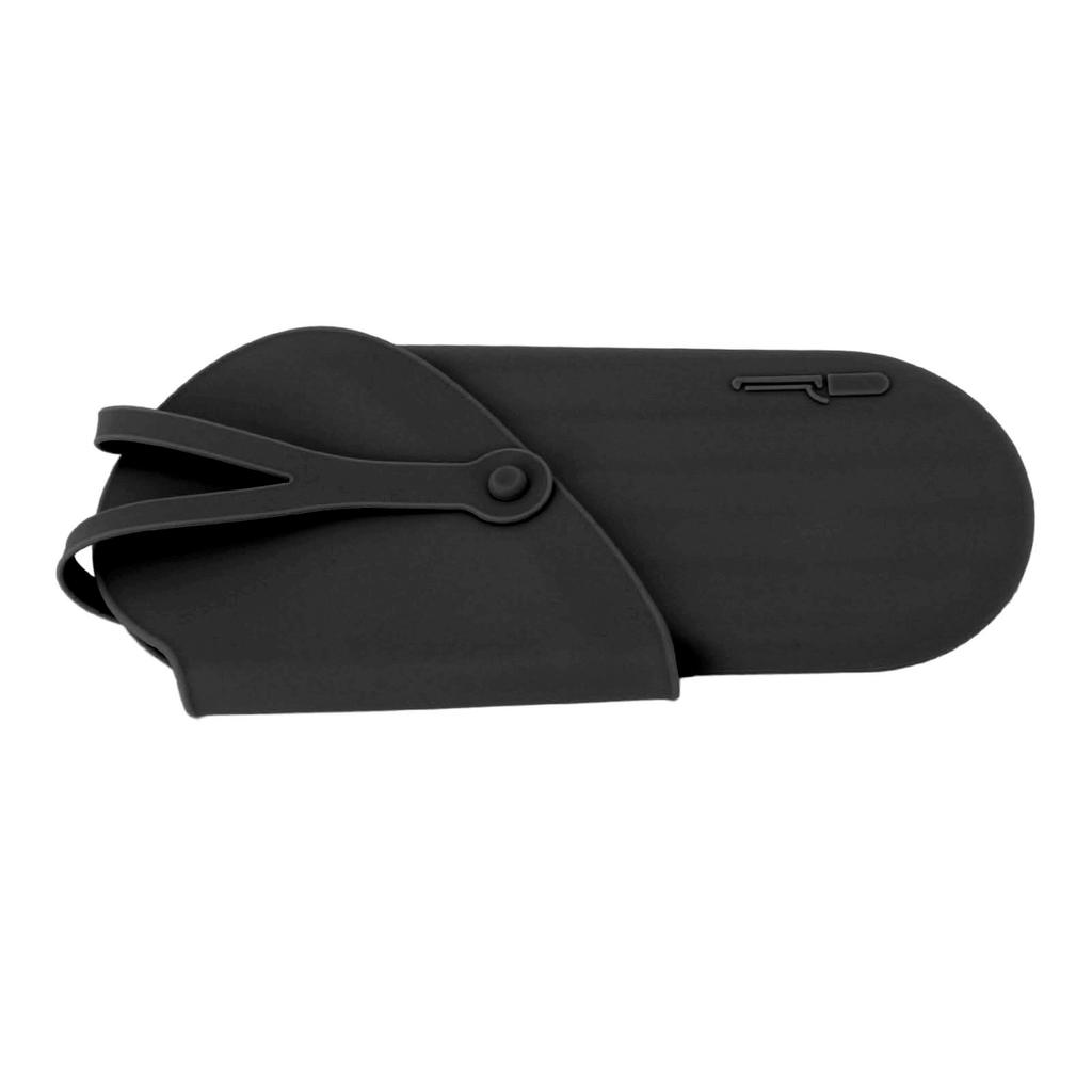 Silicone Heat Resistant Mat Pouch with Hanging Hole Portable Travel Curling Iron Pad Hair