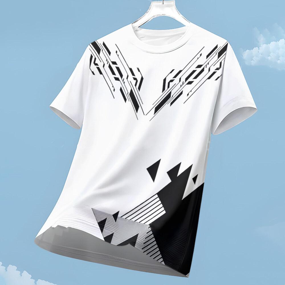 Leisure running fitness short sleeved shirt XS