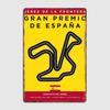 Jerez De La Frontera Spanish Grand Prix F1 Race Track Metal Poster Sign Club Custom Wall Decor Tin Sign Room Decor Home Decor