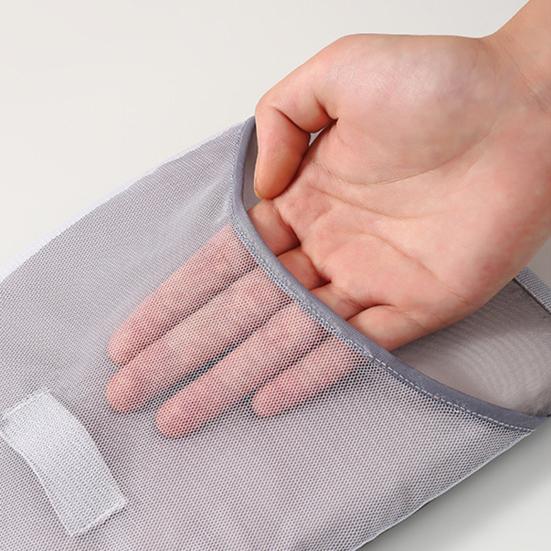Garment Steamer Ironing Glove with Finger Loop Heat Resistant Handheld Anti-Steam Mitt Clothes Steaming Ironing Board Hand Protector