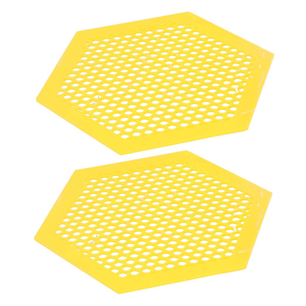 2pcs 3D Printed Floating Bee Island Professional Bees Waterer Plate for Thirsty Pollinators Outdoor
