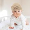 Breathable Baby Bonnet Hat Cotton Newborns Bowknot Beanie Fetal Cap Comfortable Headwear for 0 To 6 Months Unisex