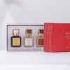 Rouge Crystal Red Long-Lasting Women's Perfume Gift Set - Light Fragrance, Three-Piece Valentine's Day Gift Box
