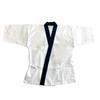 Albe Navy Sizes Simple Design with Perfect for Japanese and G5228 White Jinbei/Samue (Work Clothes) White, Collar, S-4L, Pockets, Cuisine, Izakaya,