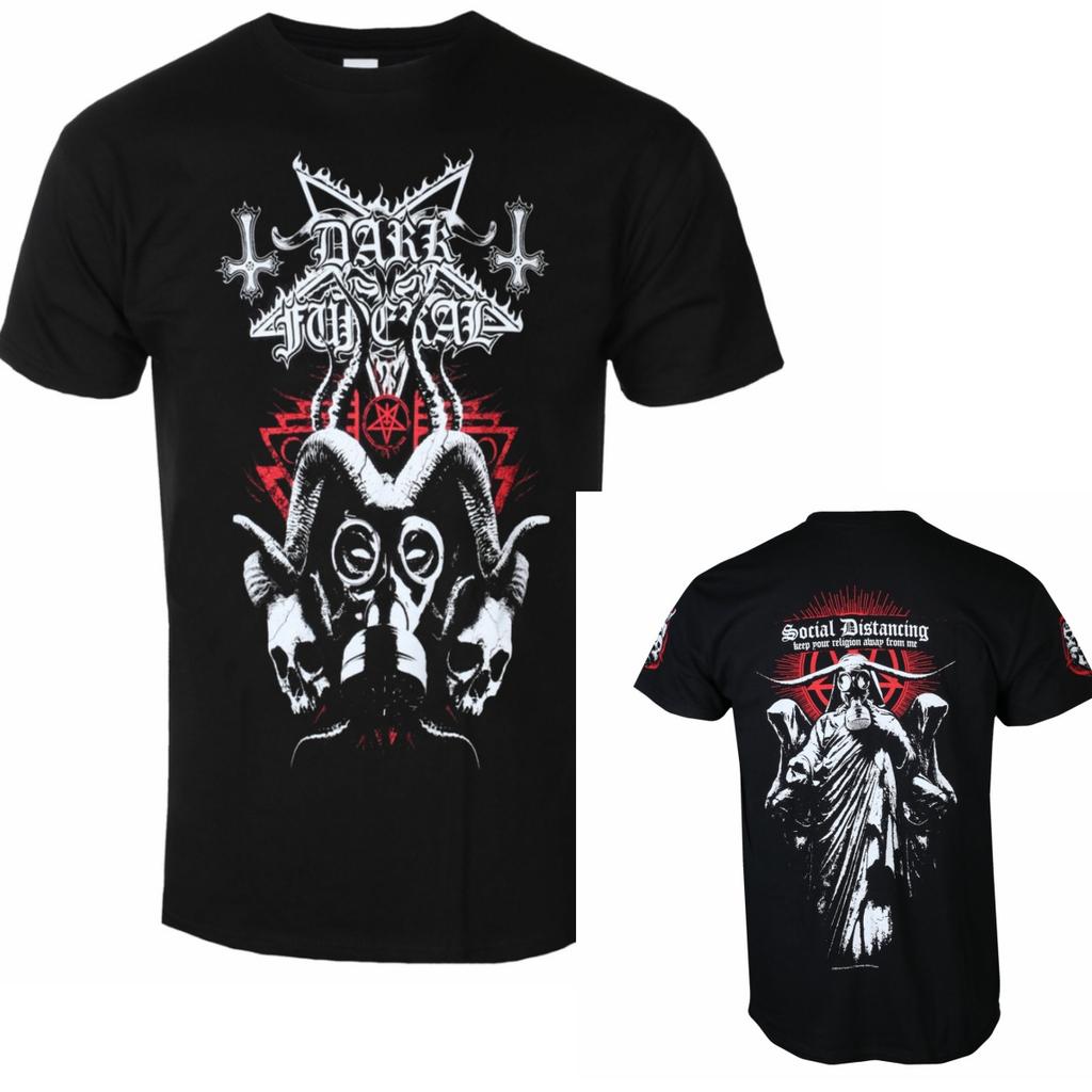 Dark Funeral Graphic Cotton Tshirt Unisex Summer Short Sleeve Fashion Brand Tee Luxury Casual Vintage Tees