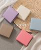 Small Card Coin [J.STORE] Bi-fold Wallet, Slim, Lightweight, Wallet, Slots, Purse, Simple, Pastel, Unisex, Purple, 6S-J16-PU