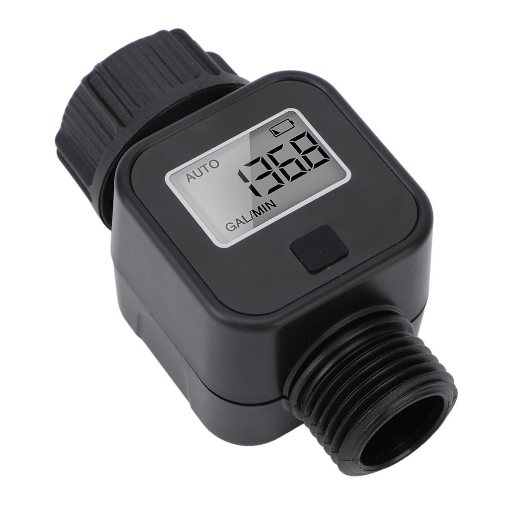 Digitaler Wasserzähler mit LCD-Anzeige BSP 3/4 Zoll Gewinde Hochgenauer Wasserdurchflussmesser für Zuhause
