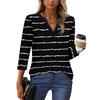 3/4 Sleeve Shirts For Women Tees Blouses Casual Plus Size Basic Tops Pullover Ladies Tunic Blouses