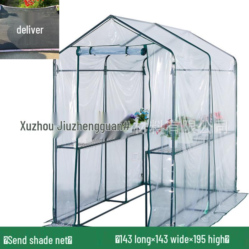 Transparente Gewächshaus-Isolierabdeckung für Blumenständer, Balkon & Garten