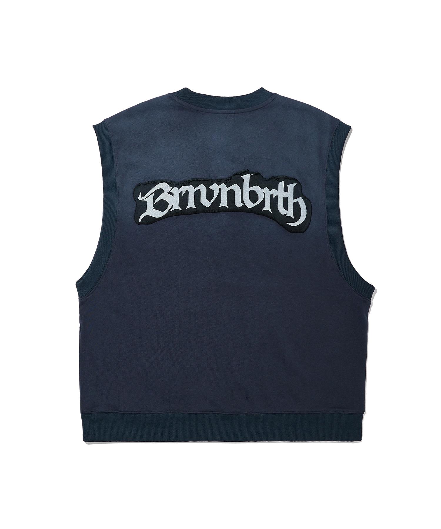 Brown Bless Gradation Sleeveless - Navy Navy/Xl