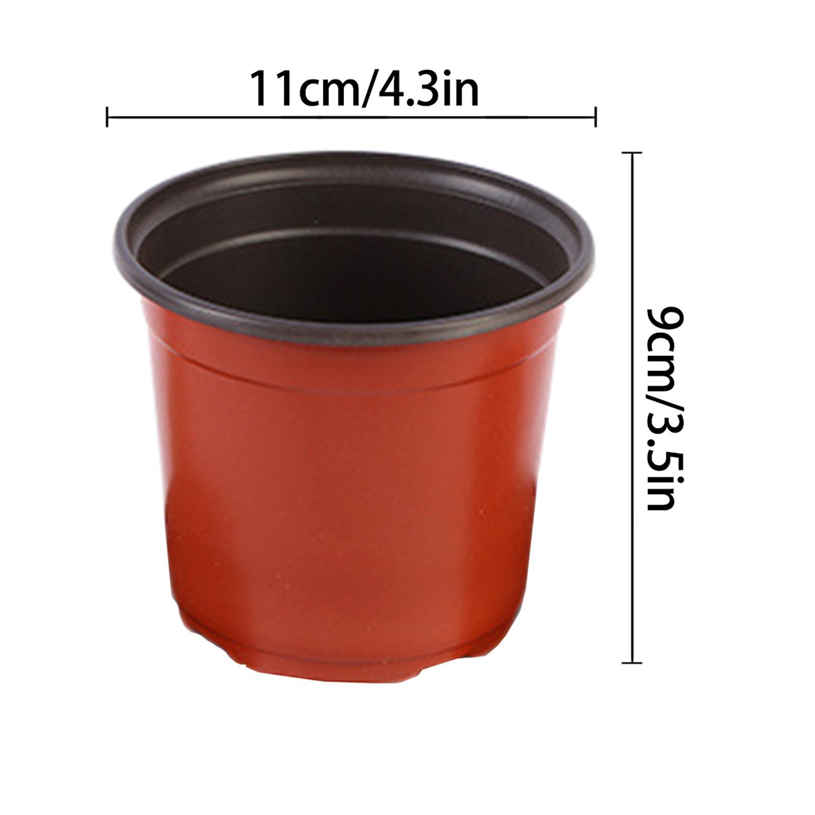 

20 шт. Контейнер для квіткових рослин для насіння для розсади сукулентів коричневий