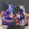 Fantasy Unicorn Mobile Phone Case for Samsung Galaxy S26 S25 S24 S23 S22 S21 S20 Note20 Plus FE Ultra Glass Colorful Cover Cover
