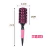 Professional Round Wooden Hair Brush Boar Bristle Mix Nylon Salon Women Hair Styling Tools Hair Curler
