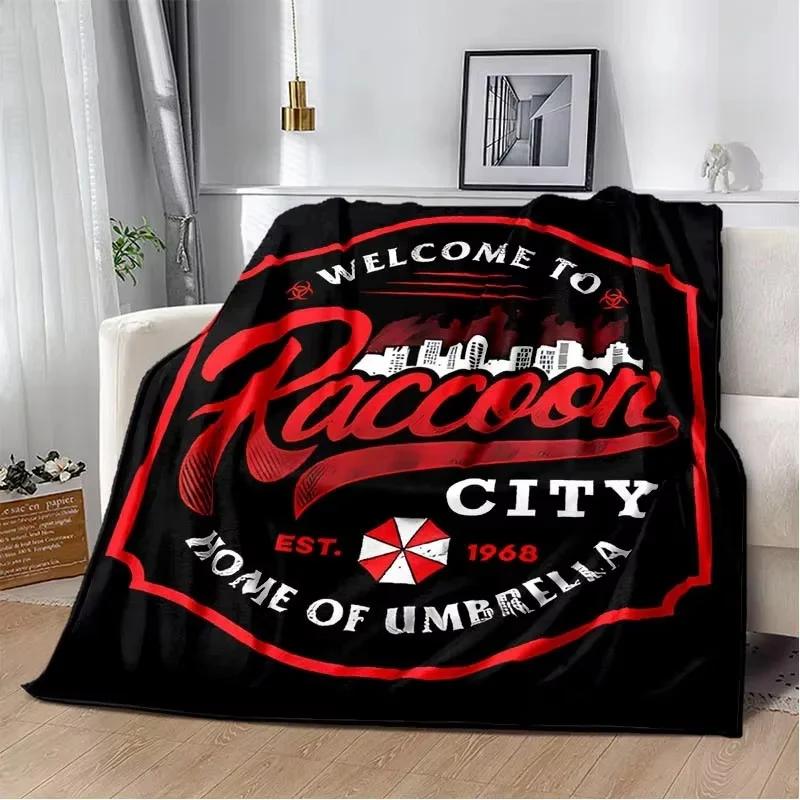 Game Resident Evil: Umbrella Corps Printed Blankets Warm Flannel Blankets Soft and Comfortable Blanket Bed Linings Birthday Gift