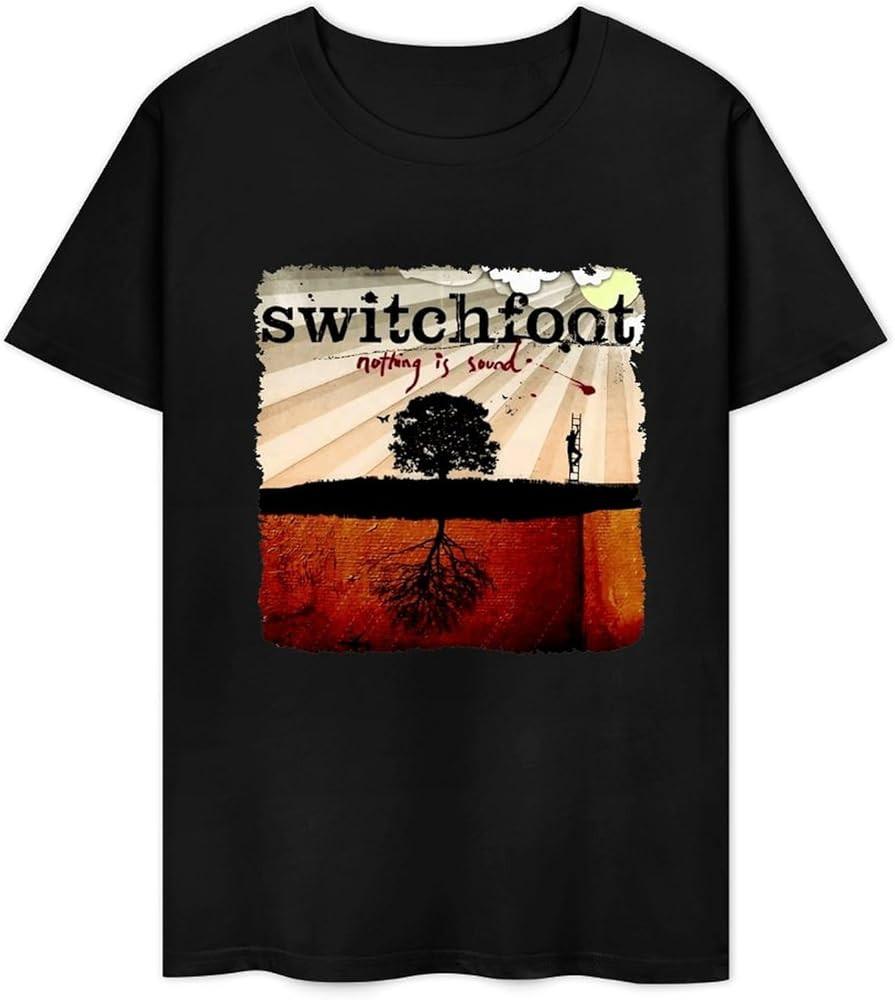Switchfoot Band Black T-Shirt Cotton Full Size Unisex S-5XL RD17 Unisex T-Shirt L