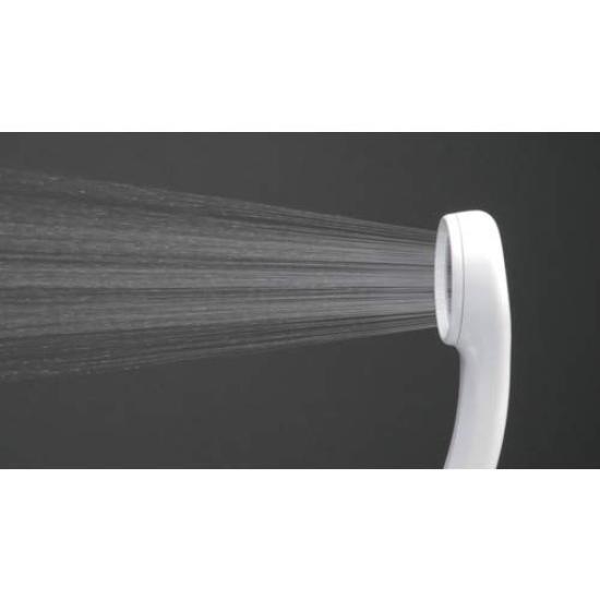 SANEI Shower Head Water Saving Rainy Basic Shower Hole Soft To the White 0.3mm Touch, PS300-80XA-MW2