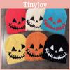 Face Quirky Halloween Pattern Beanie Warm Wool Blend Casual Travel Streetwear