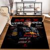 Max Verstappen Red Bull Quotes Rug Racing Fans Home Decor Bedroom Floor Mat Wall Art Decor
