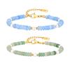 Kleiner frischer Fee-Wind Schmuck Edelstahl Imitation Perle Kristallperle Armband Damen Schmuck Br-2732
