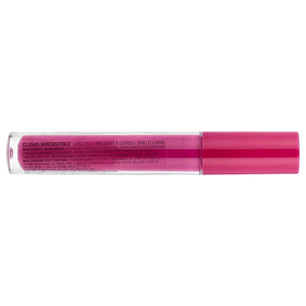 L.A. Colors, High Shine, Shea Butter Lip Gloss, CLG945 Irresistible, 4g (0.14oz)