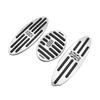 3PCS For MINI Cooper S JCW Countryman F60 R60 R55 R61 F54 F55 F56 F57 Car Footrest Pedal Stickers Decorations Accessories