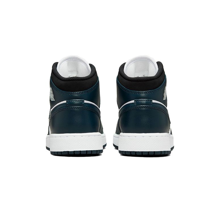 Air Jordan 1 Mid GS Armory Navy White Black 554725-411
