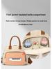 Multifunctional Large Capacity Maternity Bag with Insulated Bottle Holder