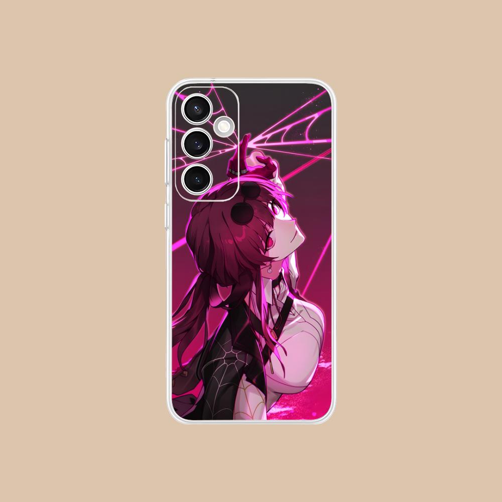 Honkai Star Rail Kafka Phone Case for Samsung Galaxy S25 S24 S23 S22 S21Plus FE Ultra Clear Colorful Cover Luxury Cellphones