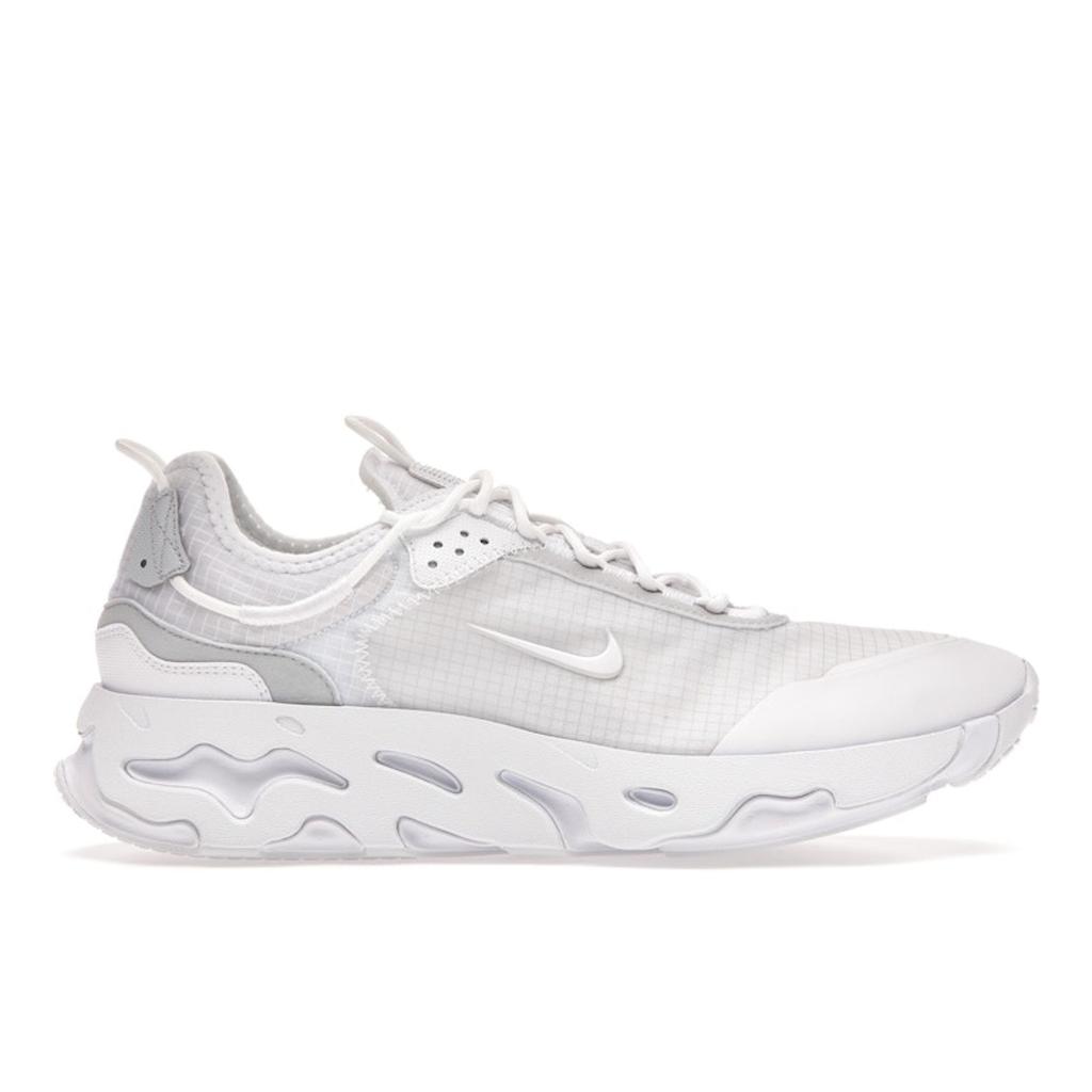 Nike React Live White Men Sneakers Pure-Platinum CV1772-101