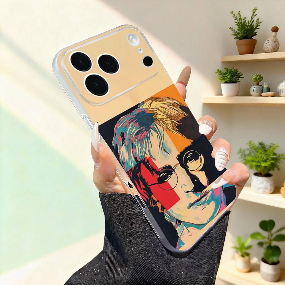 Coole A-Andy-S W-Warhol Kunst Für iPhone 17,16,15,14,13,12,11,Pro,Max,Plus,Mini,SE4,E Magnetisch Für Magsafe Kabellose Handyhülle