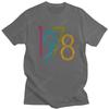 Colorful Vintage 1978 T Shirt for Men Pure Cotton Urban 42 Years Old T-shirt  Short Sleeve 42nd Birthday Gift Tee Tops Clothing