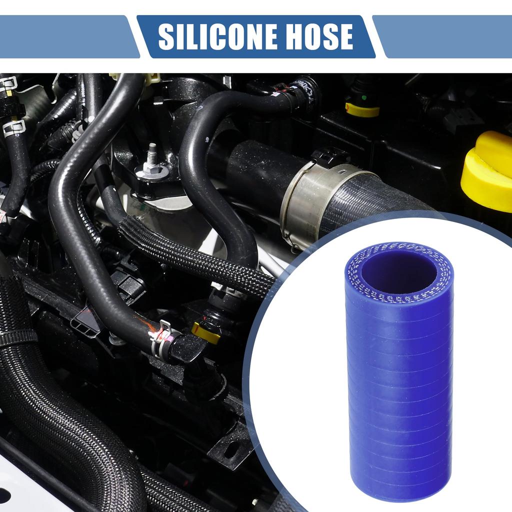 X AUTOHAUX Silikonschlauch Silikonrohr Kühlerschlauch 1 Stück Innendurchmesser 0,9 Zoll