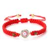 Red String Evil Eye Bracelet Set - Woven Hand Rope for Men & Women
