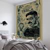 Retro Science Celebrities Nikola Tesla Tapestry Room Decor Wall Cloth Party Hanging Background Room Decor Baby Room