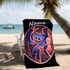 Customizable personalized beach towels Poppy Playtime themed designs.Suitable for the beach, yoga, sports;ideal as beach accessories