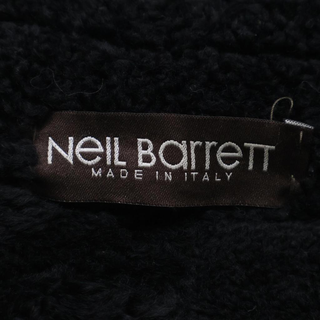 Neil Barrett [Good condition/domestic genuine] Sheepskin Mouton coat XS blackUsed