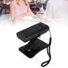 2 in 1 Hair Extension Light USB Rechargeable Quick Cure Nail Art LED Lamp with Stand Black