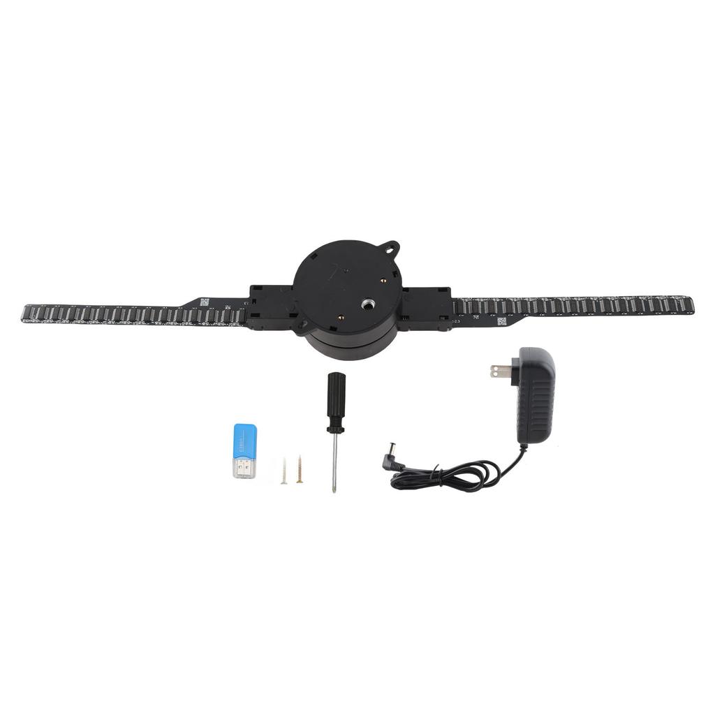 EU/US WiFi 3D Hologram Fan 3D Hologram Projector 176 Degree Viewable Angle 100‑240V 2000x224 Stable Custom Editing for Business