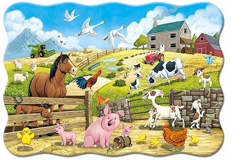 Puzzle 20 pieces Maxi C-02429 Animals on the Farm