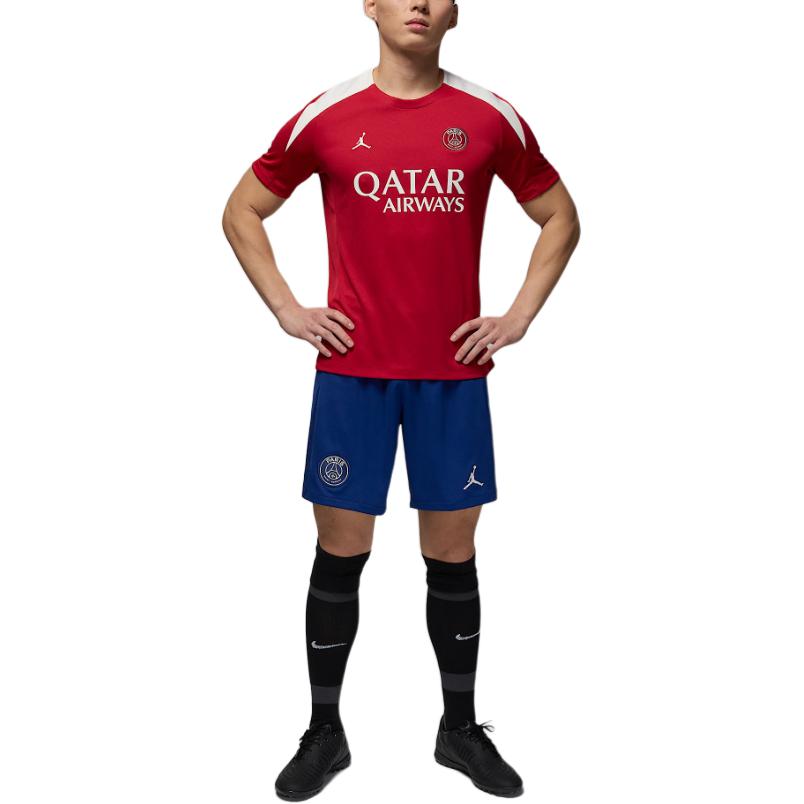 Jordan Paris Saint Germain Strike Fourth Men's Jordan Dri FIT Soccer Knit Short Sleeve Top HJ3389-660