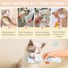 Cat Lick Spoon for Wet Food and Creamy Treats Portable No Mess Pet Feeding Tool for Cats Kittens Easy Clean Durable