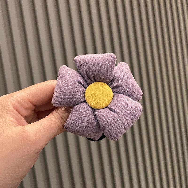 Niedliche Kinder-Haargummis mit Blumen - Hochelastische Bänder für Mädchen & Babys