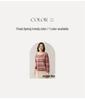 Design-Forward French Cable Knit Cashmere Sweater - Women's Loose Contrast Color Round Neck Knitwear for Autumn/Winter