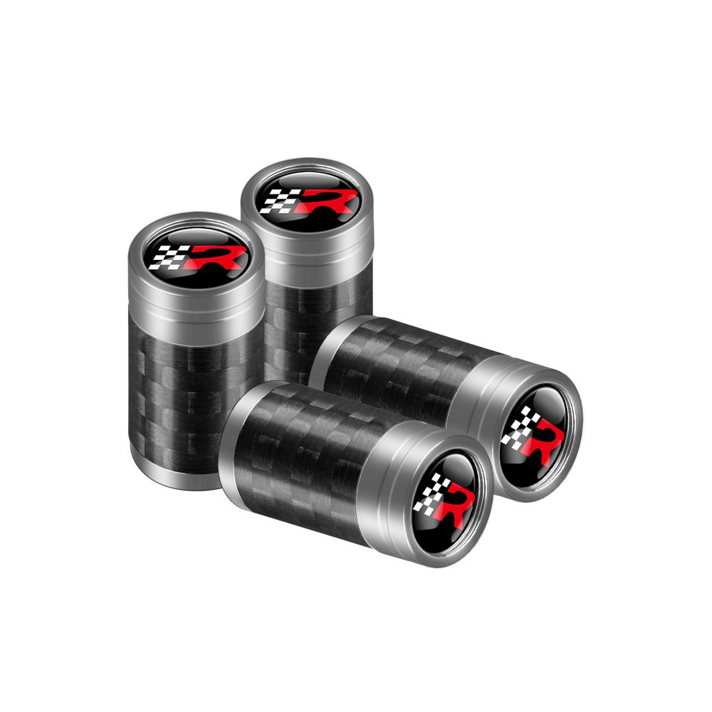 4Pcs Car Accessories Wheel Tire Valve Caps Stem Cover Badge For Seat Ateca Formentor Cupra Ateca Ibiza Leon FR Cordoba E-Racer uio321